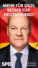 Plakat Olaf Scholz